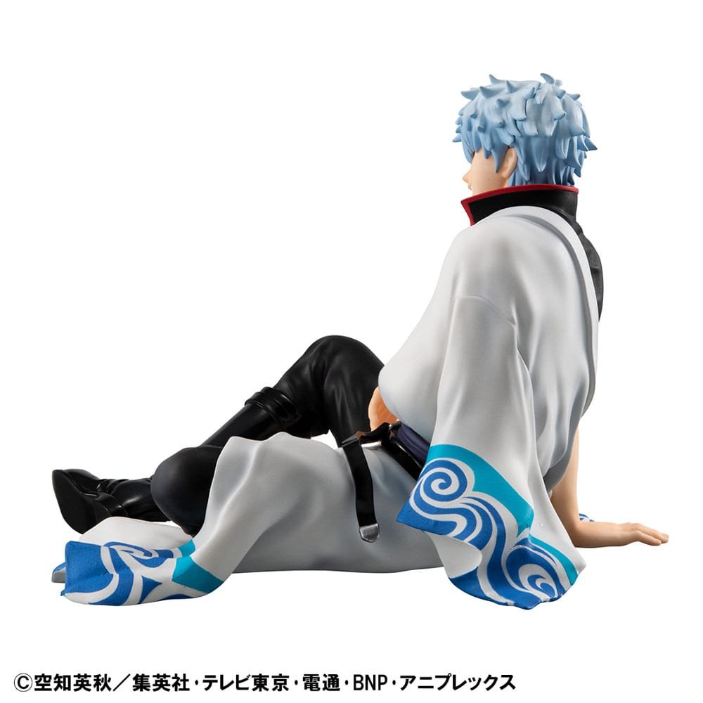 Estatua G.E.M. Series Palm Size de Gintoki Sakata en Gintama por MegaHouse - Imagen 4