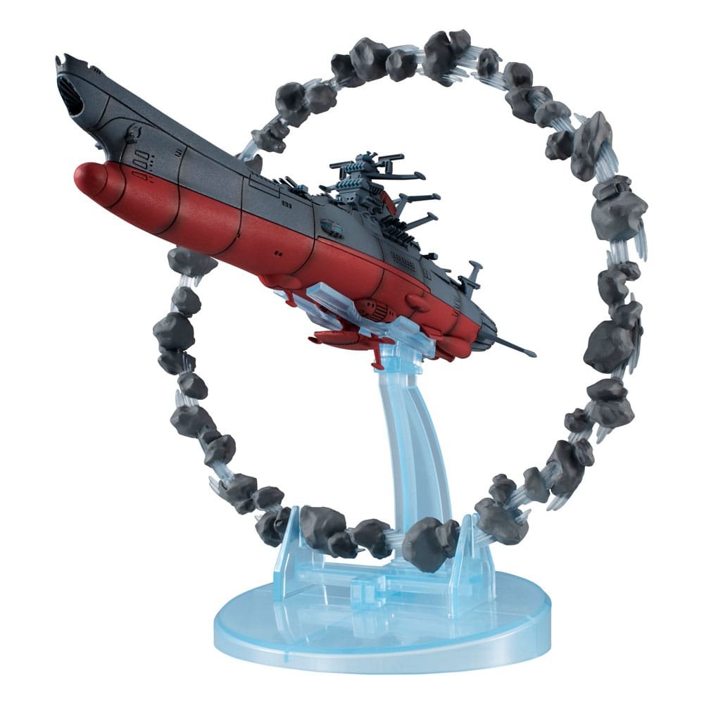 Estatua Cosmofleet SP de Re y Asteroid Ring en Space Battleship Yamato por MegaHouse