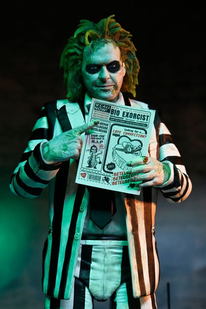 Figura Ultimate Striped Suit en Beetlejuice por NECA - Imagen 9