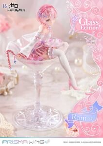 Estatua PVC 1/7 Prisma Wing Glass Edition de Ram en Re:Zero por Prime 1 Studio - Imagen 3