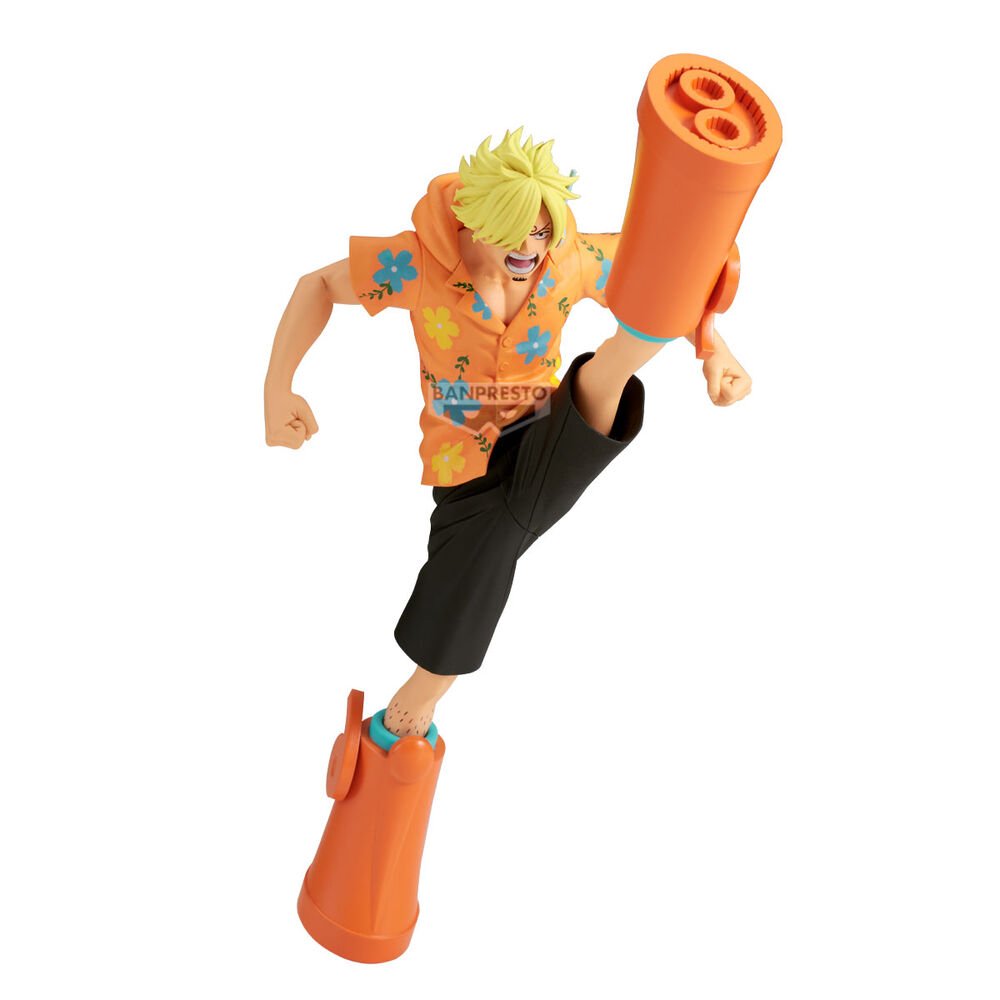 Figura Battle Record de Sanji en One Piece por Banpresto