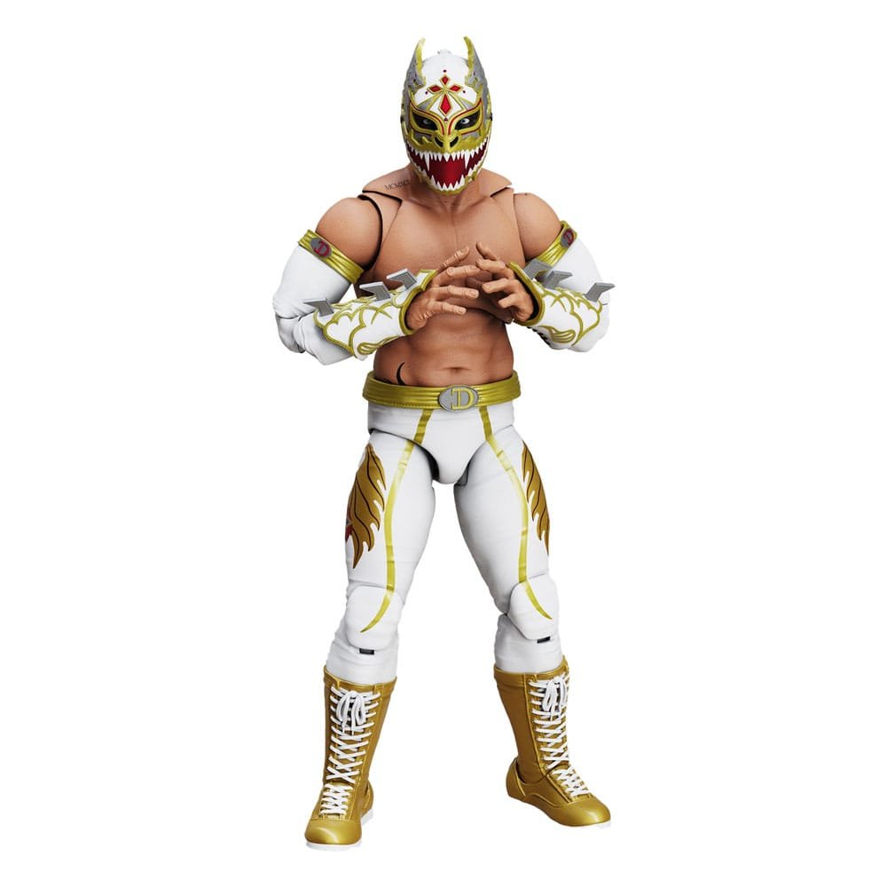 Figura articulada de Dralístico en Legends of Lucha Libre por Boss Fight Studio