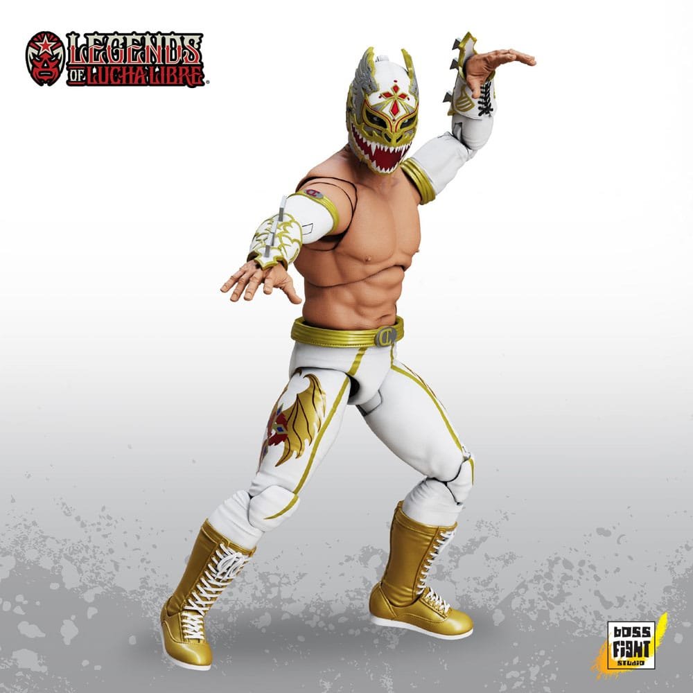 Figura articulada de Dralístico en Legends of Lucha Libre por Boss Fight Studio - Imagen 4