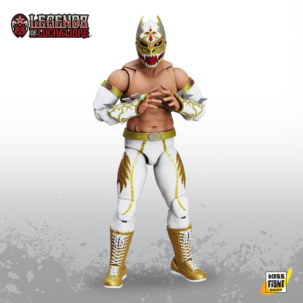 Figura articulada de Dralístico en Legends of Lucha Libre por Boss Fight Studio - Imagen 5