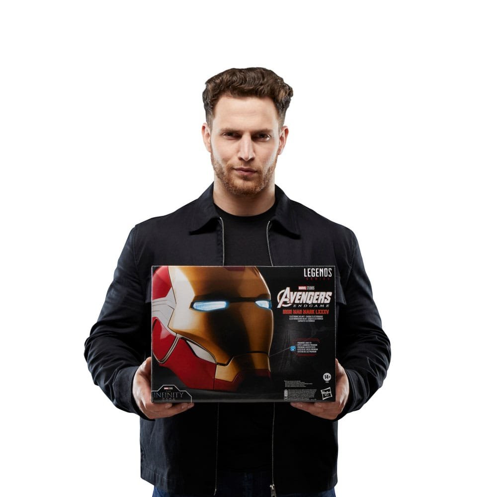 Casco Electrónico Marvel Legends de Iron Man Mark LXXXV en Vengadores: Endgame por Hasbro - Imagen 4