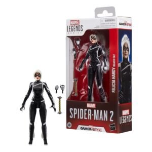 Figura Marvel Legends Gamerverse de Felicia Hardy (Gata Negra) en Spider-Man 2 por Hasbro - Imagen 3