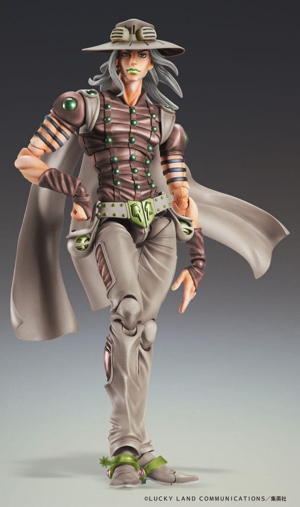 Figura Super Action Chozokado Second de Johnny Joestar en JoJo's Bizarre Adventure Part 7: Steel Ball Run por Medicos Entertainment - Imagen 3