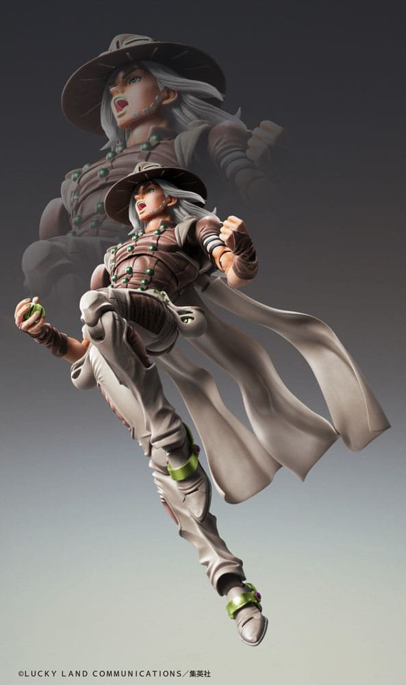 Figura Super Action Chozokado Second de Johnny Joestar en JoJo's Bizarre Adventure Part 7: Steel Ball Run por Medicos Entertainment - Imagen 6