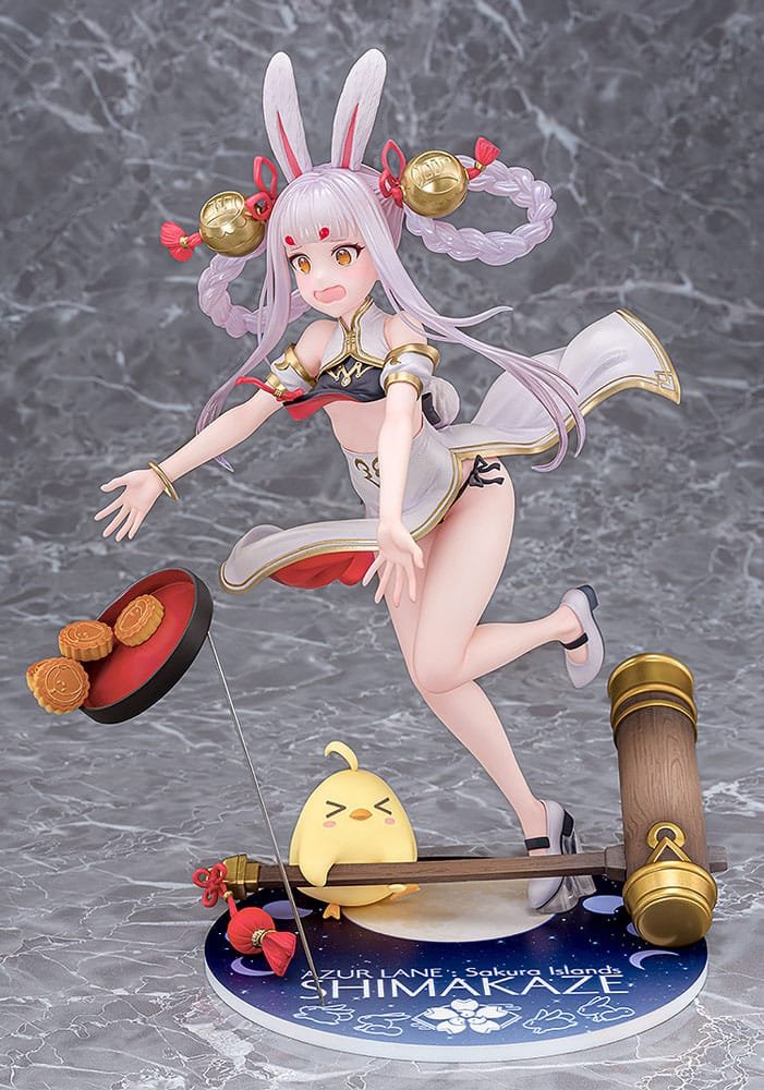 Figura PVC Clumsy Moon Rabbit de Shimakaze en Azur Lane por Phat! - Imagen 3