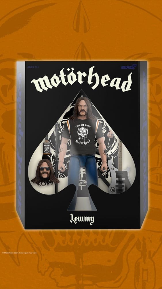 Figura Ultimates Wave 2 de Lemmy en Motörhead por Super7 - Imagen 4