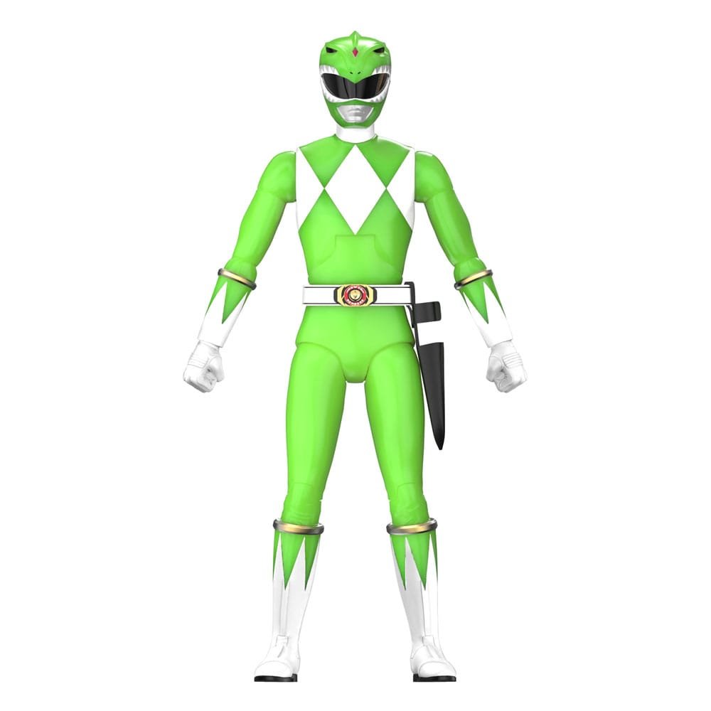 Figura Ultimates Glow de Green Ranger en Power Rangers por Super7