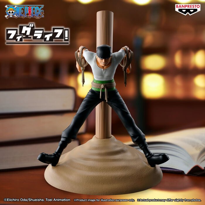 Figura Pirate Hunter de Zoro en One Piece por Banpresto - Imagen 4