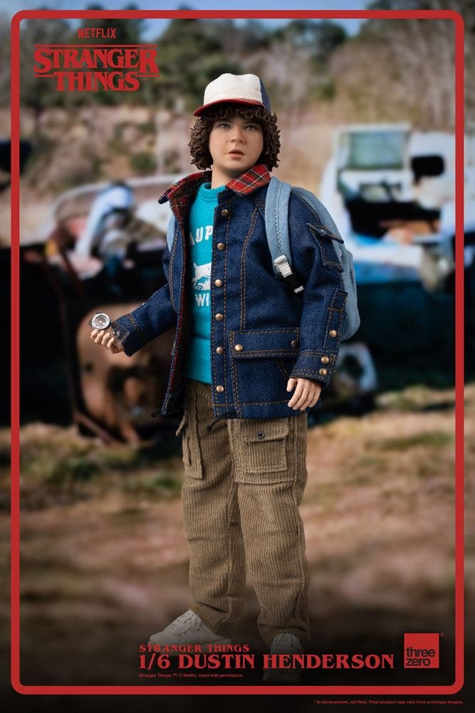 Figura articulada 1/6 de Dustin Henderson en Stranger Things por Threezero