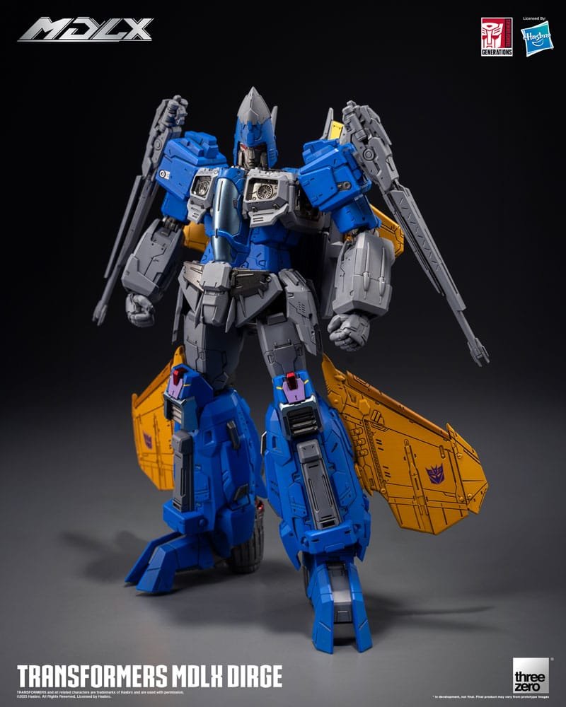 Figura MDLX de Dirge en Transformers por Threezero