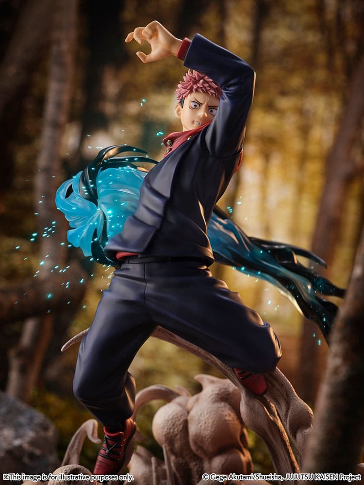 Estatua PVC 1/7 SHIBUYA SCRAMBLE FIGURE de Yuji Itadori en Jujutsu Kaisen por eStream - Imagen 3