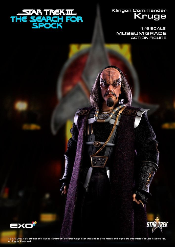 Figura articulada 1/6 de Commander Kruge en Star Trek: La Serie Original por EXO-6 - Imagen 6