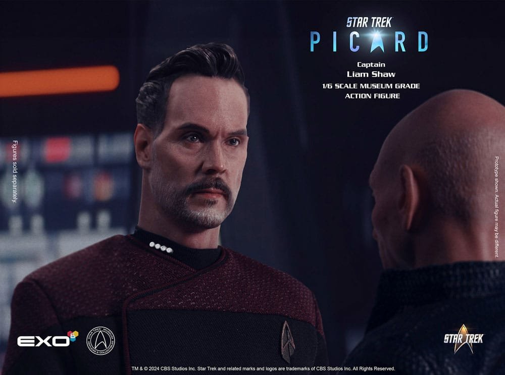 Figura articulada 1/6 de Captain Liam Shaw en Star Trek: Picard por EXO-6 - Imagen 8
