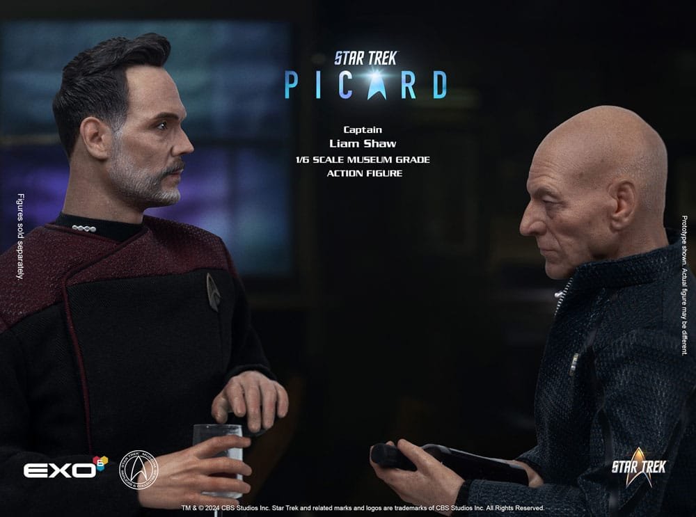 Figura articulada 1/6 de Captain Liam Shaw en Star Trek: Picard por EXO-6 - Imagen 9