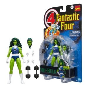 Figura Marvel Legends Retro de Hulka en Los 4 Fantásticos por Hasbro - Imagen 2