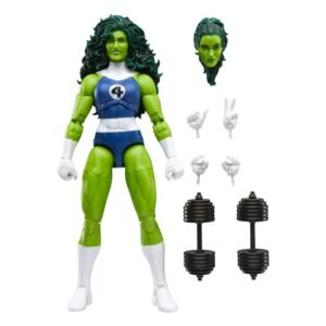 Figura Marvel Legends Retro de Hulka en Los 4 Fantásticos por Hasbro - Imagen 9