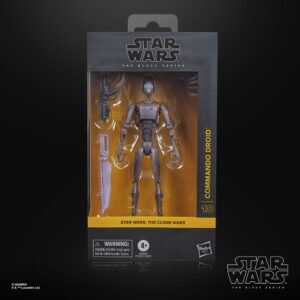 Figura Black Series de Droide comando en Star Wars The Clone Wars por Hasbro - Imagen 2