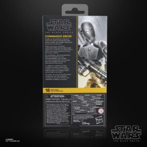 Figura Black Series de Droide comando en Star Wars The Clone Wars por Hasbro - Imagen 6