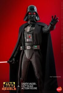 Figura articulada 1/6 de Darth Vader en Star Wars Rebels por Hono Studio - Imagen 7