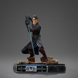 Estatua Art Scale Deluxe 1/10 de Anakin Skywalker en Star Wars: The Clone Wars por Iron Studios - Imagen 2