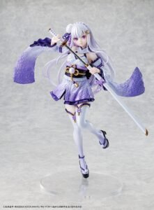 Estatua de Emilia Combat Outfit Ver. en Re:Zero por Kadokawa - Imagen 3