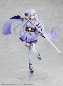 Estatua de Emilia Combat Outfit Ver. en Re:Zero por Kadokawa - Imagen 6