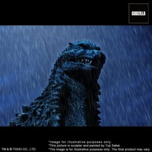 Estatua PVC Yuji Sakai Modeling Collection Battle in the Storm de Godzilla en Godzilla × Mechagodzilla 2002 por X-Plus - Imagen 8