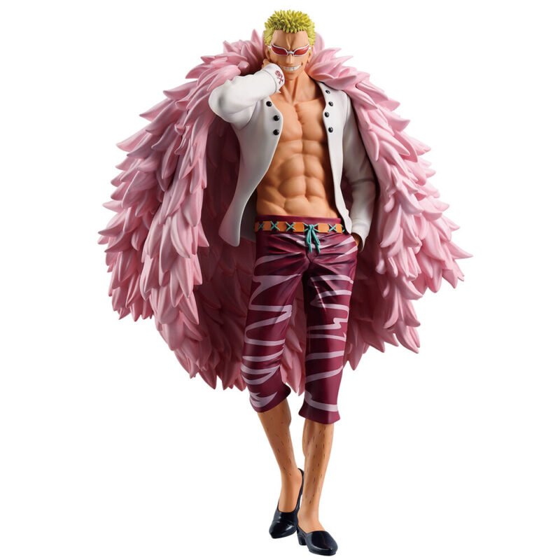 Figura Ichibansho de Donquixote Doflamingo The Unbreakable Law en One Piece por Banpresto