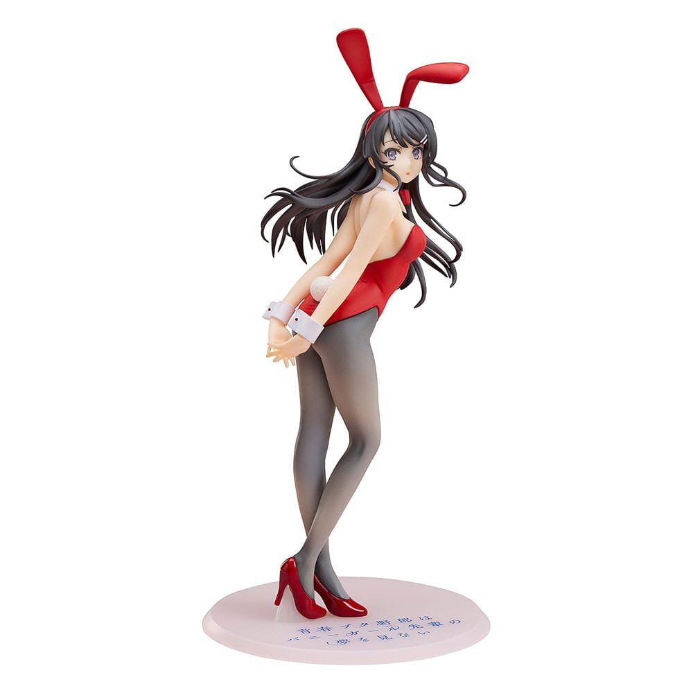Estatua PVC 1/7 de Mai Sakurajima Red Bunny Girl Ver. en Rascal Does Not Dream of Bunny Girl Senpai por Aniplex