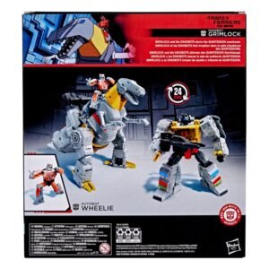 Figura Studio Series Leader Class de Dinobot Grimlock & Autobot Wheelie en The Transformers: The Movie por Hasbro - Imagen 2