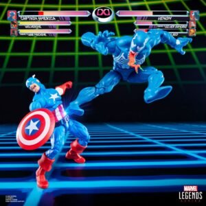 Pack de Figuras Marvel Legends de Capitán América vs. Venom en Marvel Gamerverse por Hasbro - Imagen 4