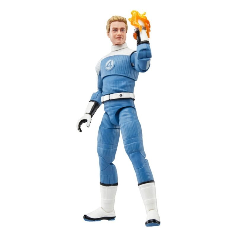 Figura Marvel Legends de Johnny Storm en Los 4 Fantásticos: Primeros pasos por Hasbro