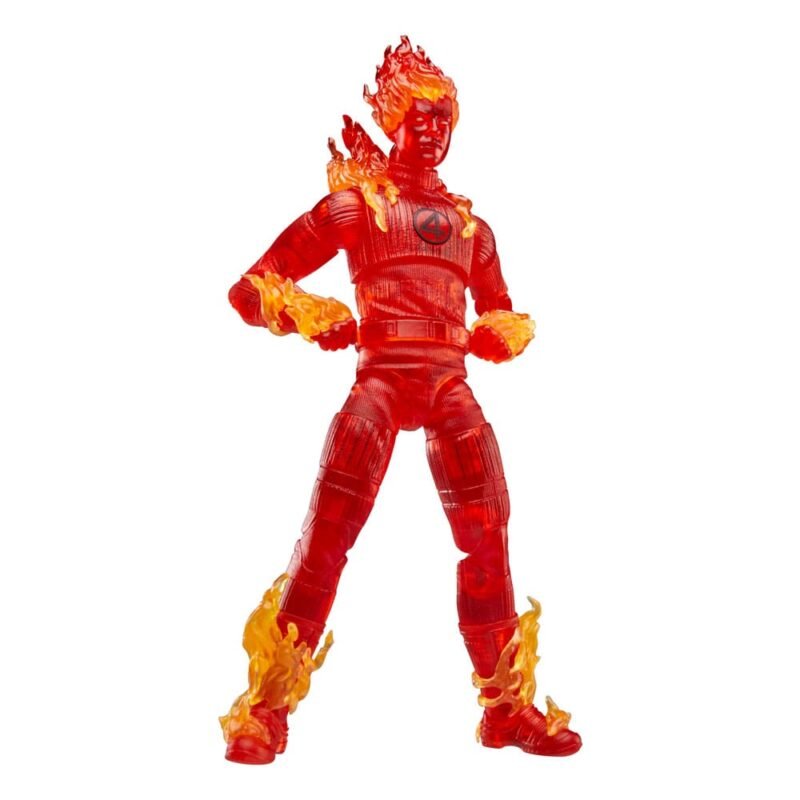 Figura Marvel Legends de Antorcha Humana en Los 4 Fantásticos: Primeros pasos por Hasbro