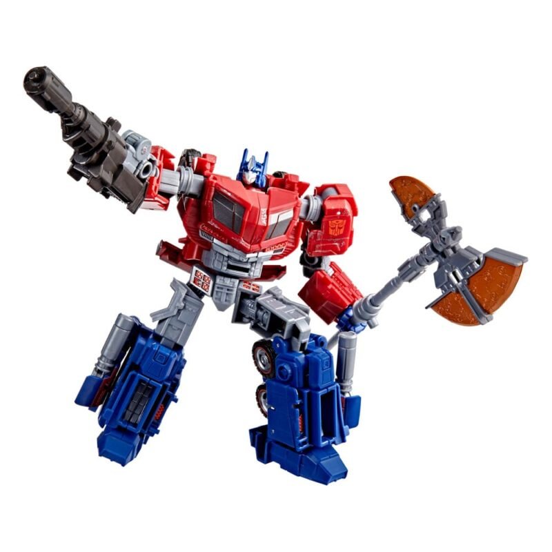Figura Voyager Class de Optimus Prime en Transformers War for Cybertron Studio Series por Hasbro