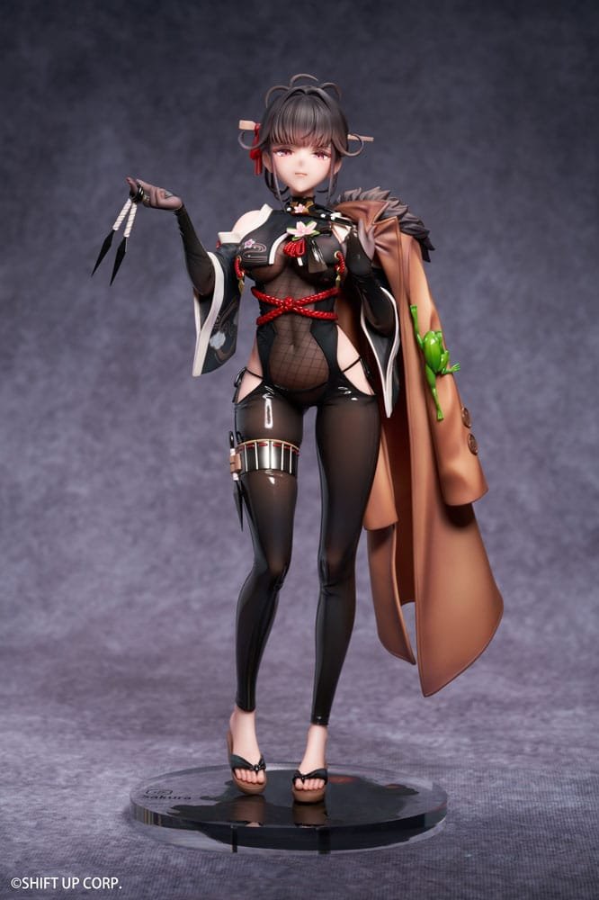 Estatua PVC Sakura Midnight Stealth Deluxe Edition en Goddess of Victory: Nikke por Hobby Sakura - Imagen 3