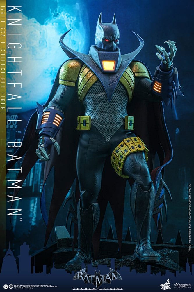 Figura Videogame Masterpiece Knightfall Batman en Batman: Arkham Origins por Hot Toys - Imagen 4