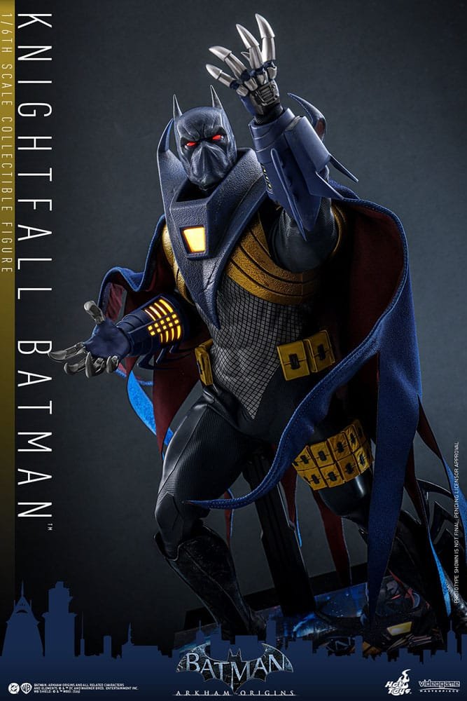 Figura Videogame Masterpiece Knightfall Batman en Batman: Arkham Origins por Hot Toys - Imagen 6