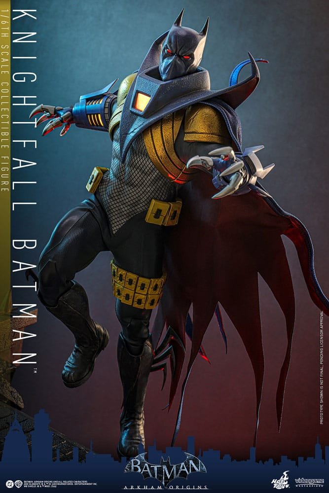 Figura Videogame Masterpiece Knightfall Batman en Batman: Arkham Origins por Hot Toys - Imagen 7