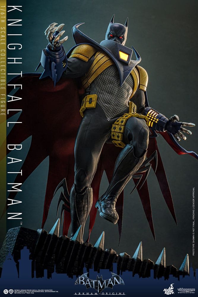 Figura Videogame Masterpiece Knightfall Batman en Batman: Arkham Origins por Hot Toys - Imagen 9
