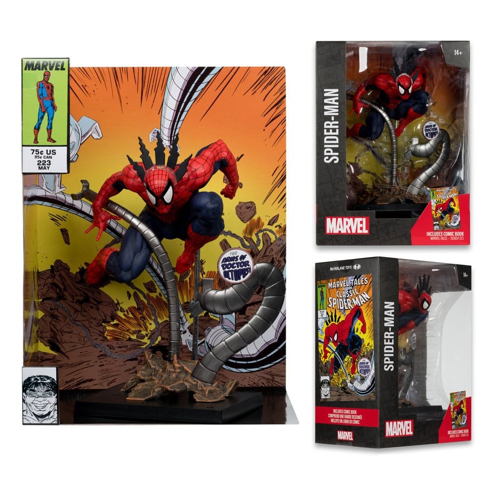 Estatua PVC 1/6 de Spider-Man en Marvel Comics por McFarlane Toys - Imagen 4