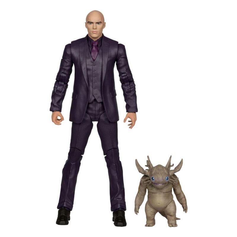 Figura DC Multiverse Deluxe de Lex Luthor con Baby Kaiju en Superman (2025) por McFarlane Toys