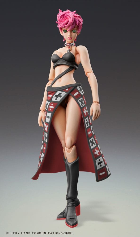 Figura Super Action Chozokado Black Ver. de Trish Una en JoJo’s Bizarre Adventure Parte 5 por Medicos Entertainment