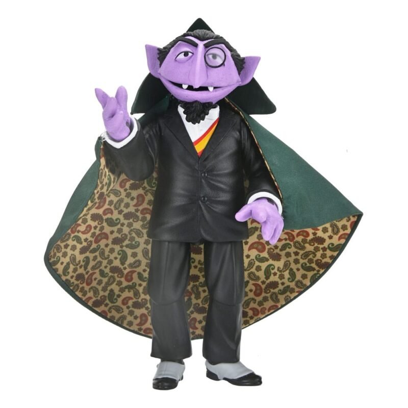 Figura Ultimate de El Conde Draco en Sesame Street por NECA