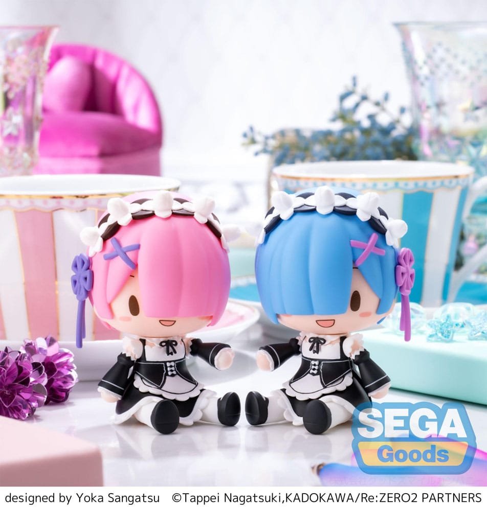 Minifigura Fuwa Petit Chibi de Rem en Re:Zero Starting Life in Another World por Sega - Imagen 2