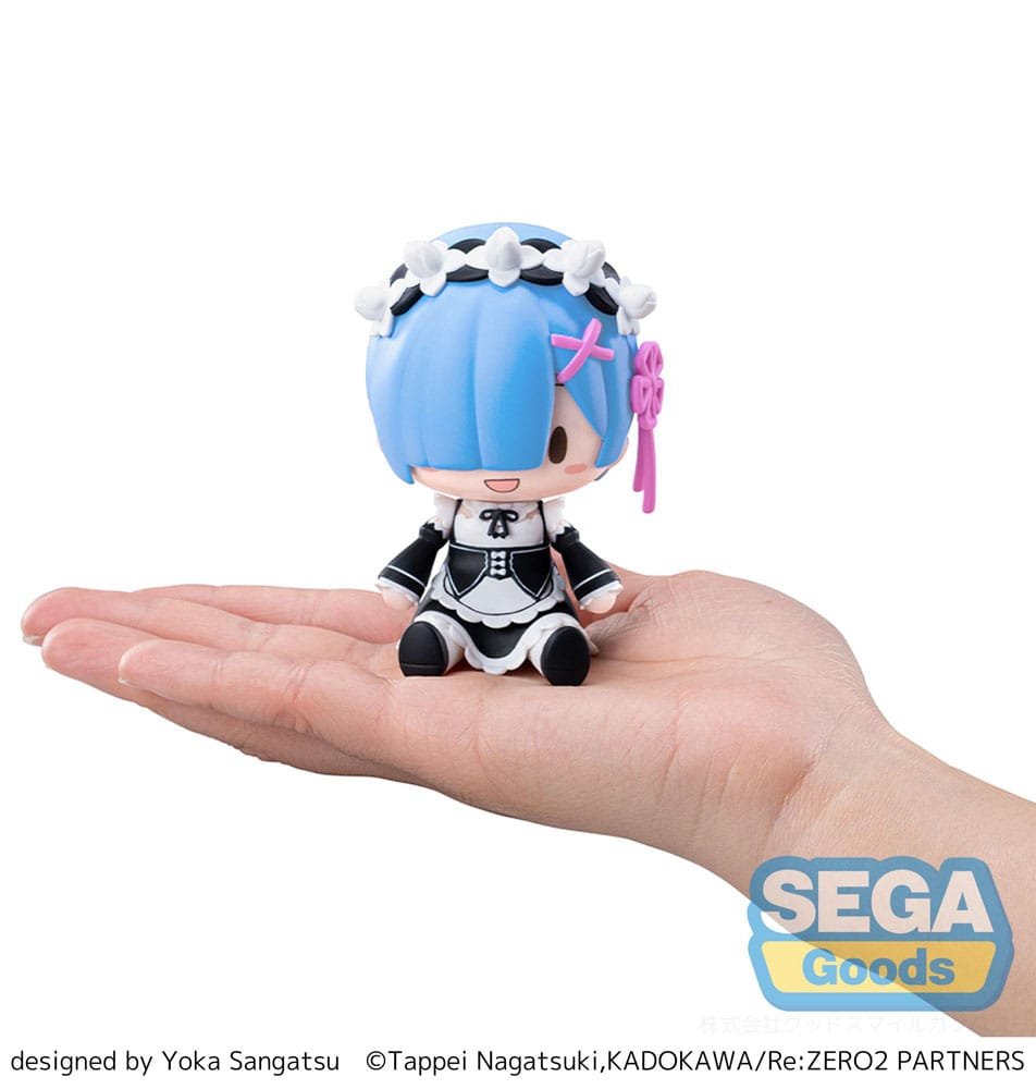 Minifigura Fuwa Petit Chibi de Rem en Re:Zero Starting Life in Another World por Sega - Imagen 7
