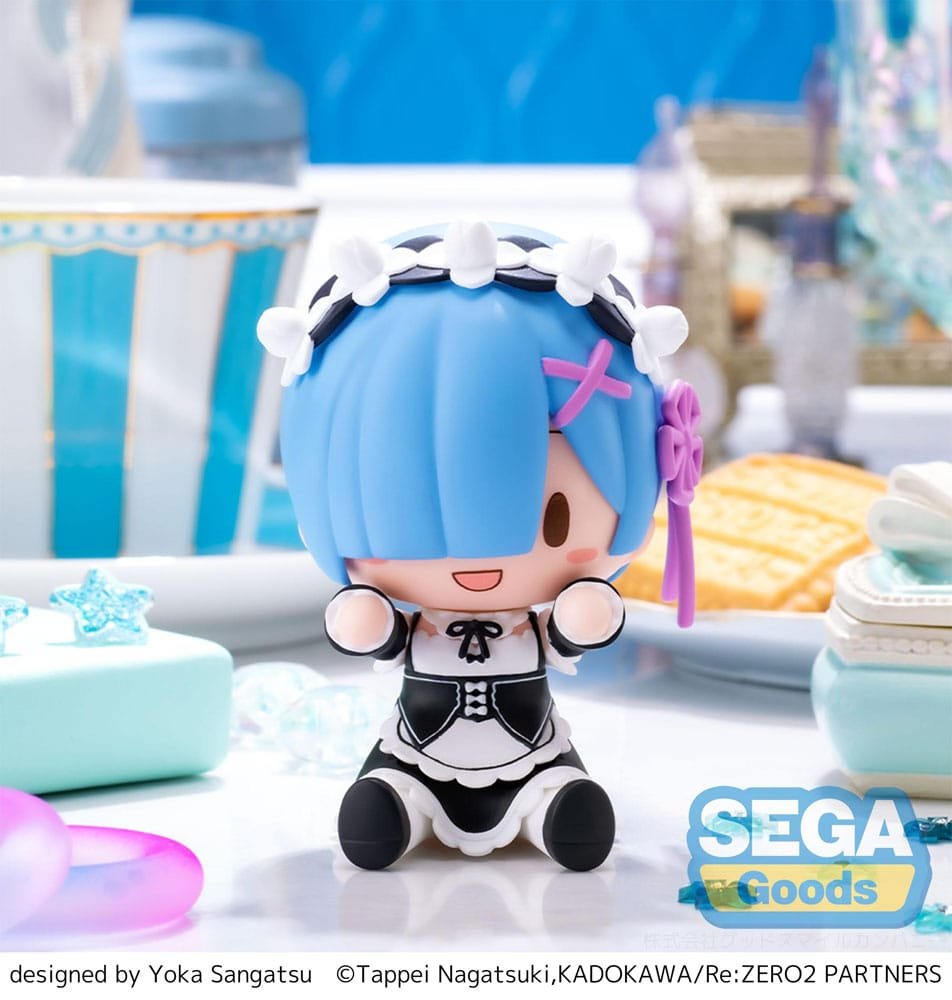 Minifigura Fuwa Petit Chibi de Rem en Re:Zero Starting Life in Another World por Sega - Imagen 8